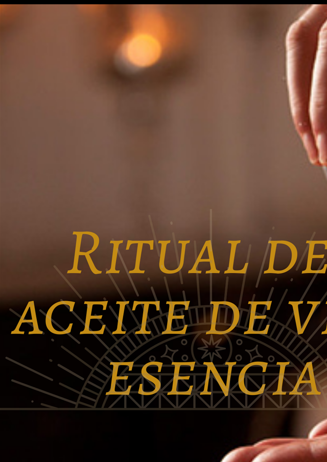 Ritual Del Aceite De Vela Esencia